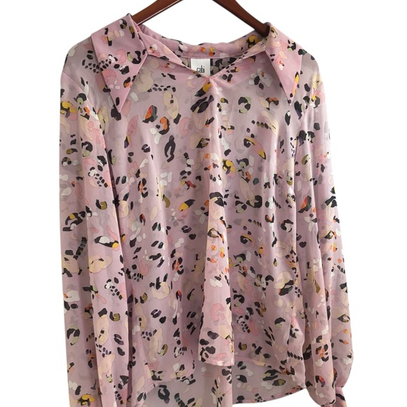 CAbi Pounce Top Pink Exotic S - Picture 6 of 8